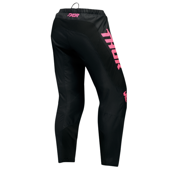 Thor Sector Minimal Women's Pants in Black/Flo Pink