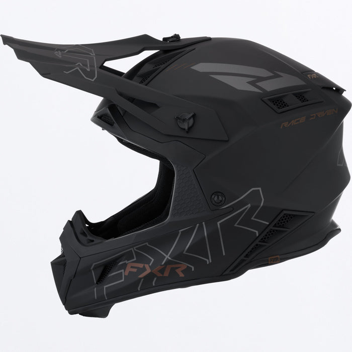 FXR HELIUM PRIME HELMET 2025 - Black