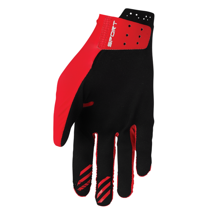 Thor Sportmode Gloves in Red