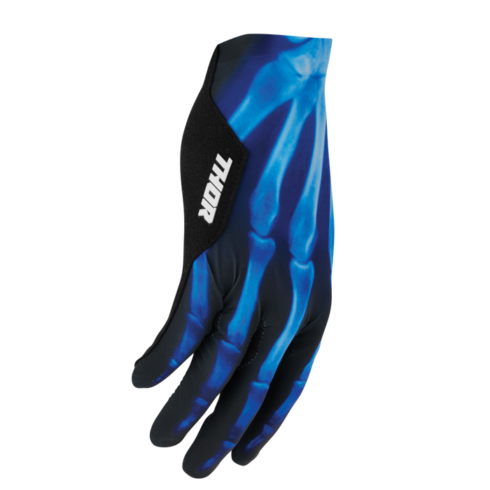 Thor Sportmode Gloves in X-Ray Black