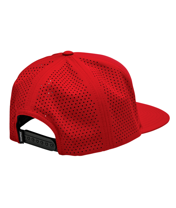 THOR BADGE SNAPBACK HAT 2025 in Red