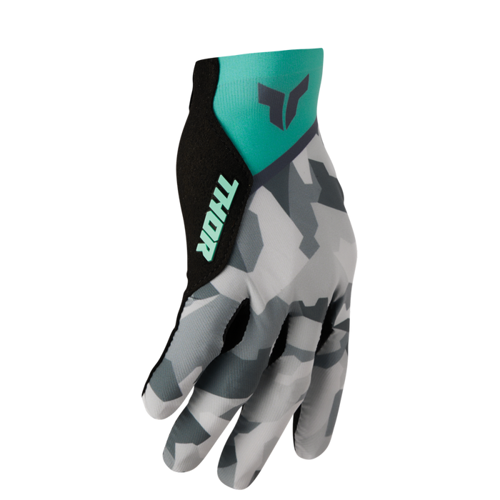 Thor Sportmode Shadow Women's Gloves in Teal