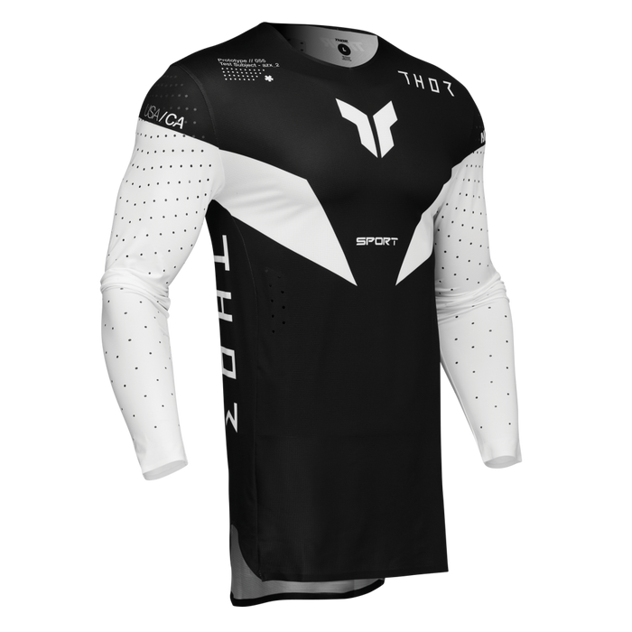 Thor Sportmode Strike Jersey in Black