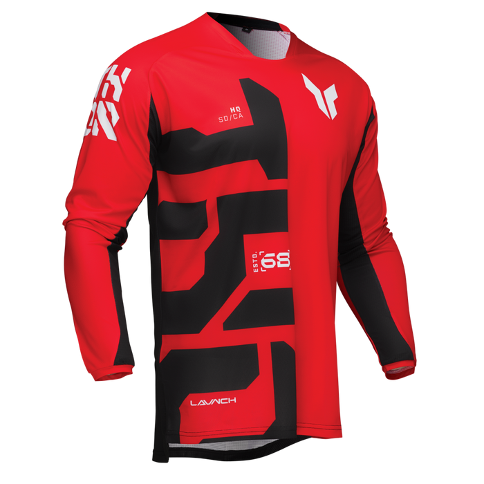 Thor Launchmode Forge Jersey in Red