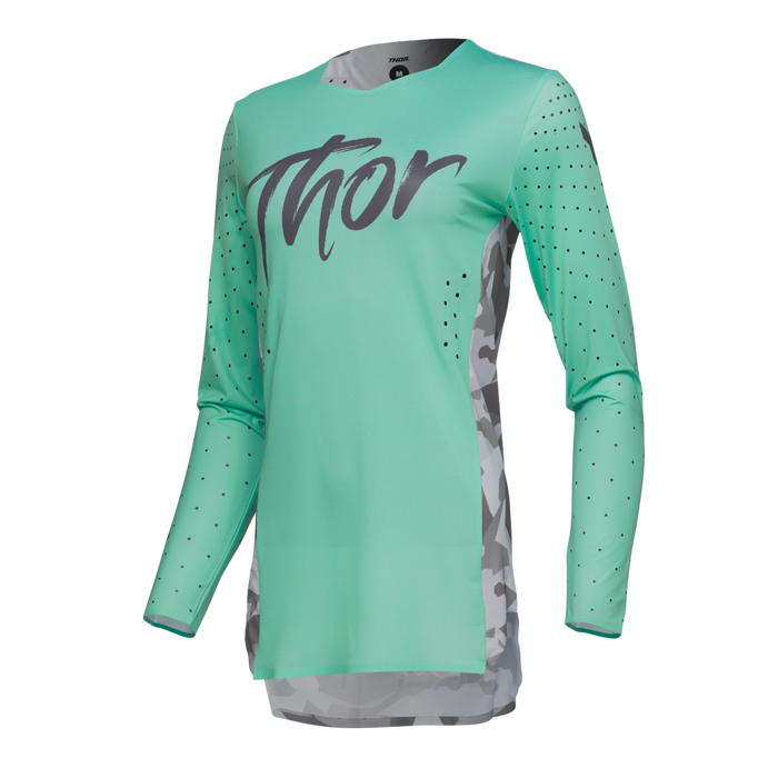 Thor Sportmode Shadow Women's Jersey in Teal