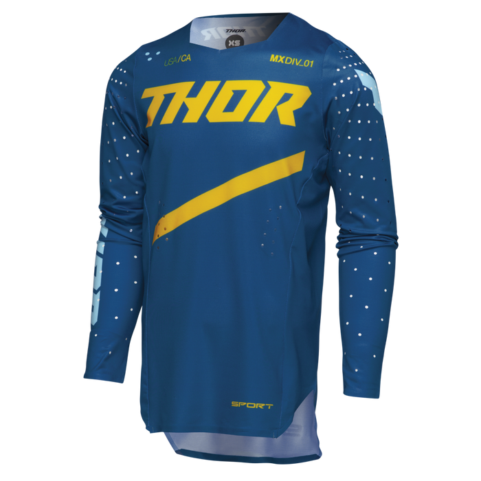 Thor Youth Sportmode Brave Jersey in Blue