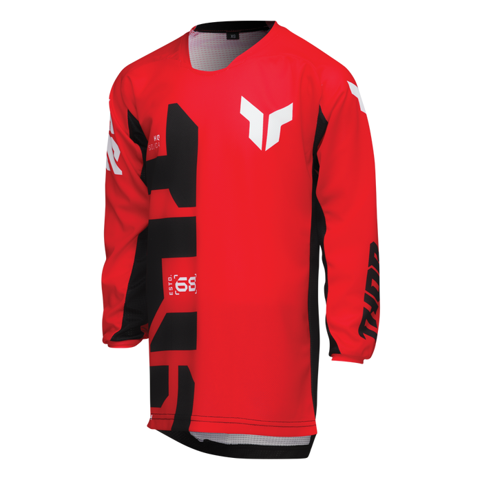 Thor Youth Launchmode Forge Jersey in Red