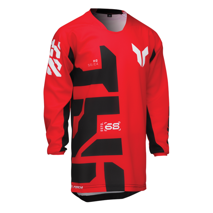 Thor Youth Launchmode Forge Jersey in Red