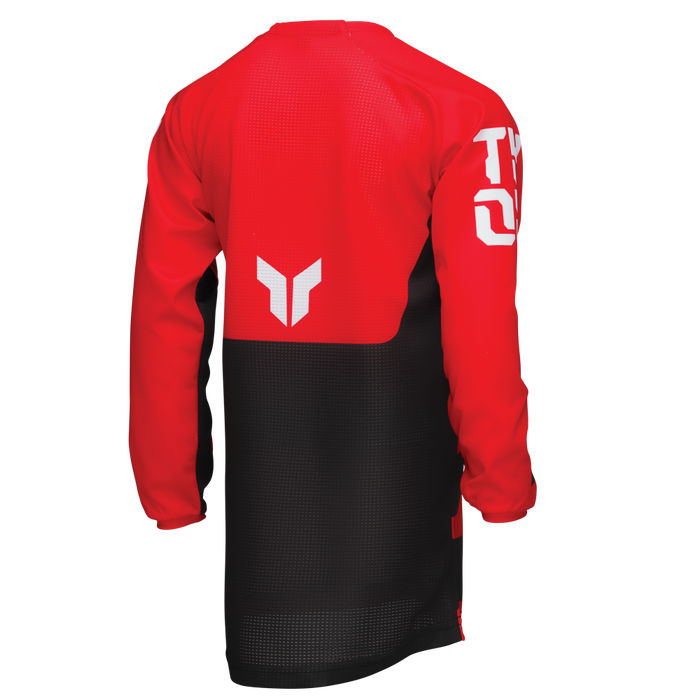 Thor Youth Launchmode Forge Jersey in Red