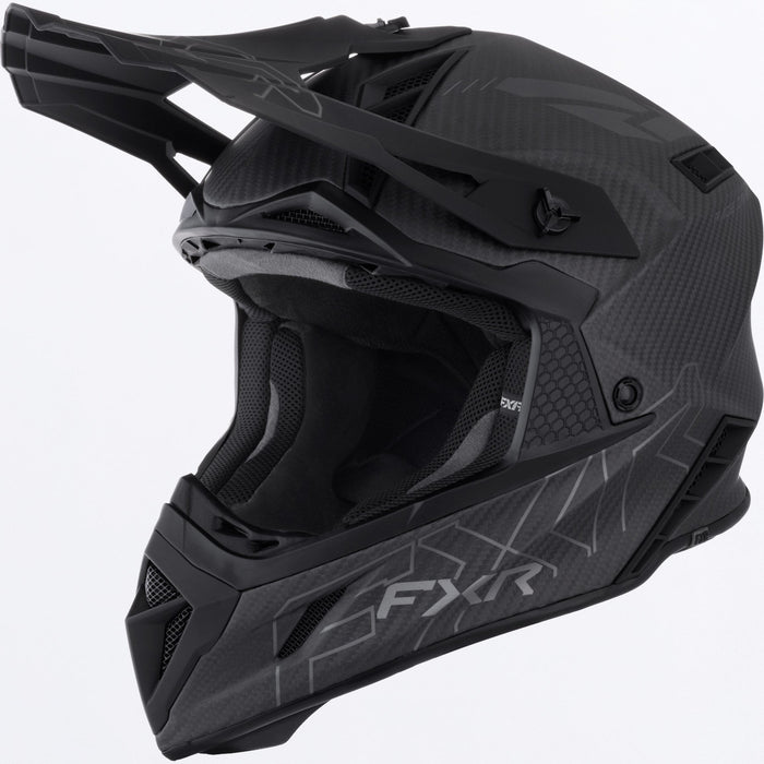 FXR HELIUM CARBON HELMET 2025 - Black