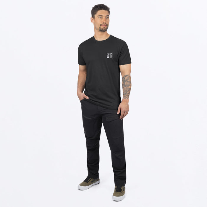 FXR BRANDABLE PREMIUM T-SHIRT in Black