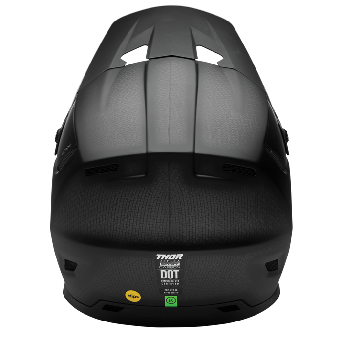 Thor Reflex Sport Carbon Stealth Helmet in Black/Carbon