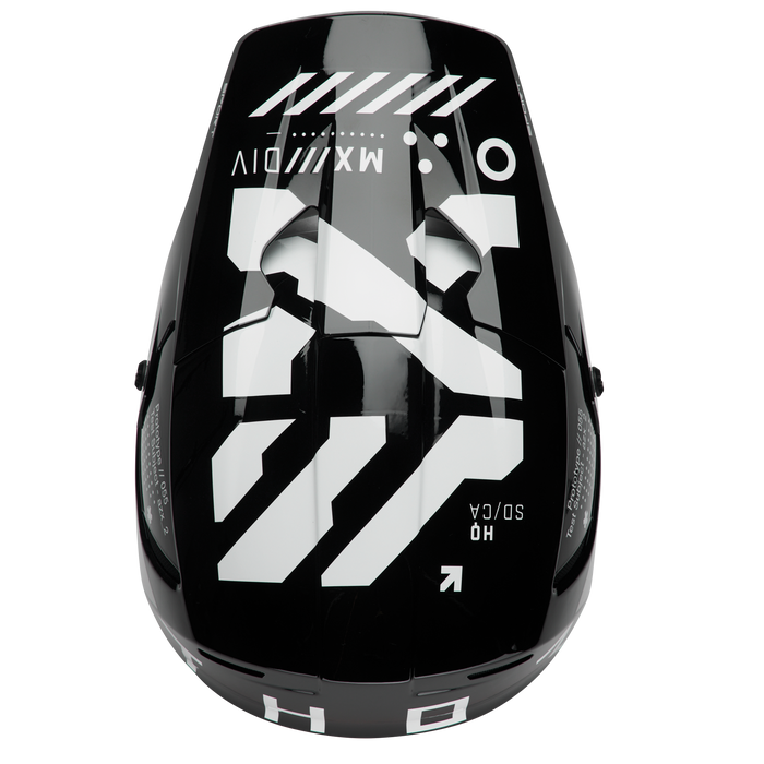 Thor Reflex Sport Composite Strike Helmet 2025 in Black/Red