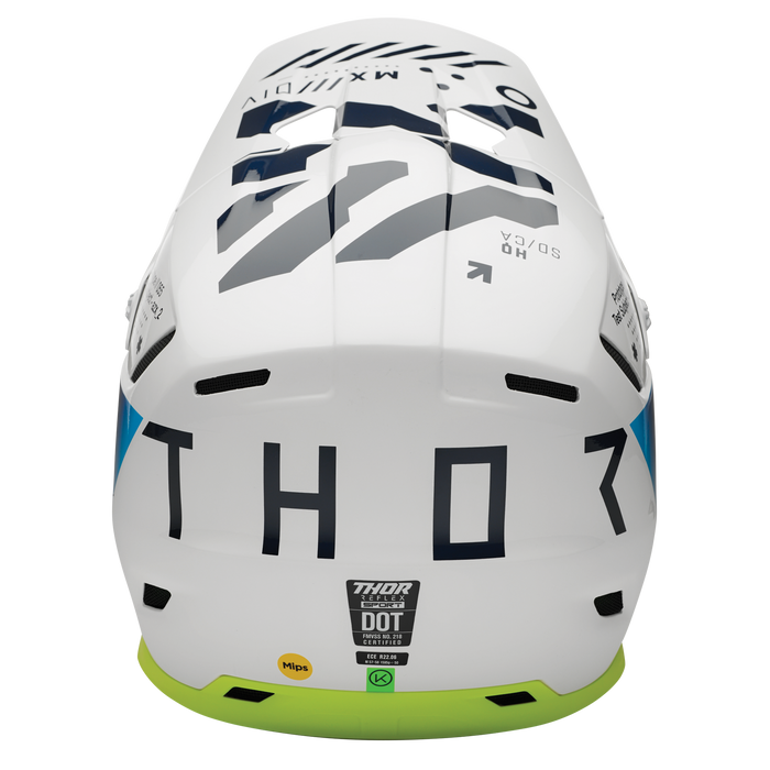 Thor Reflex Sport Composite Strike Helmet 2025 in Navy/Acid