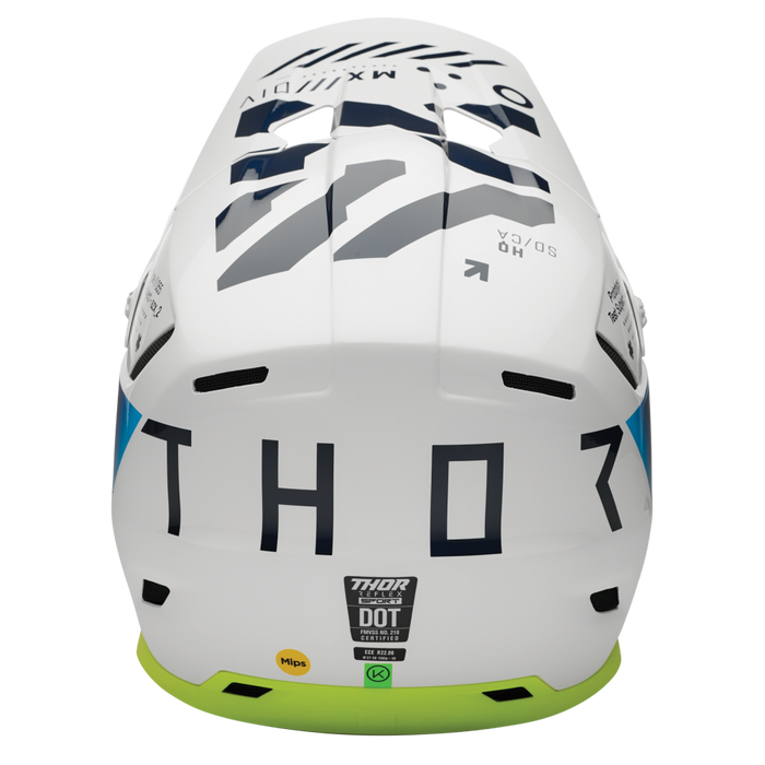 Thor Reflex Sport Strike Helmet in Navy/Acid