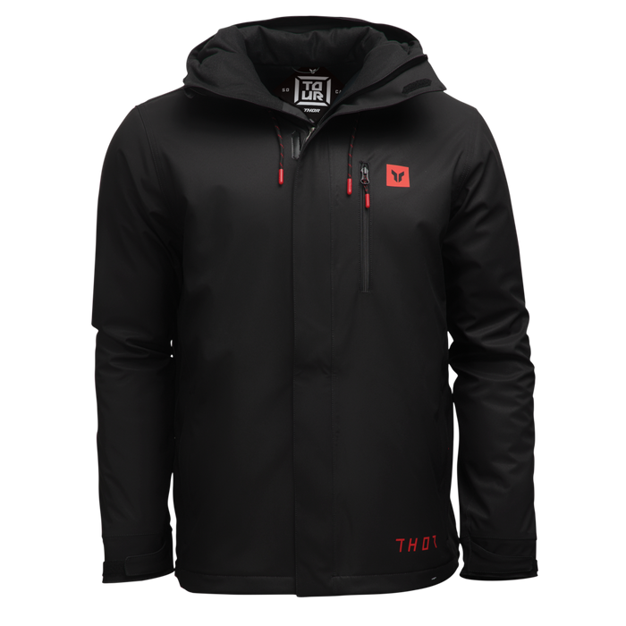 THOR TOUR HEAVYWEIGHT JACKETS 2026 in Black