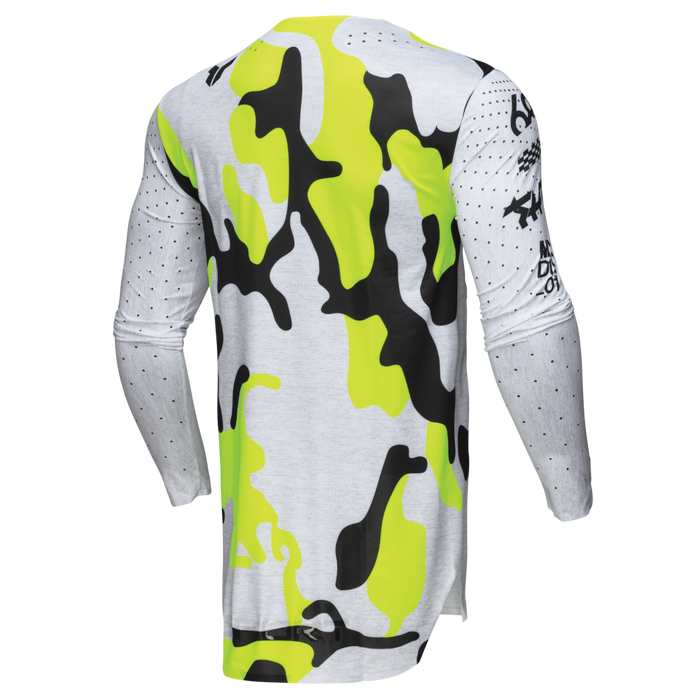 Thor Sportmode Riot Jersey in White/Acid