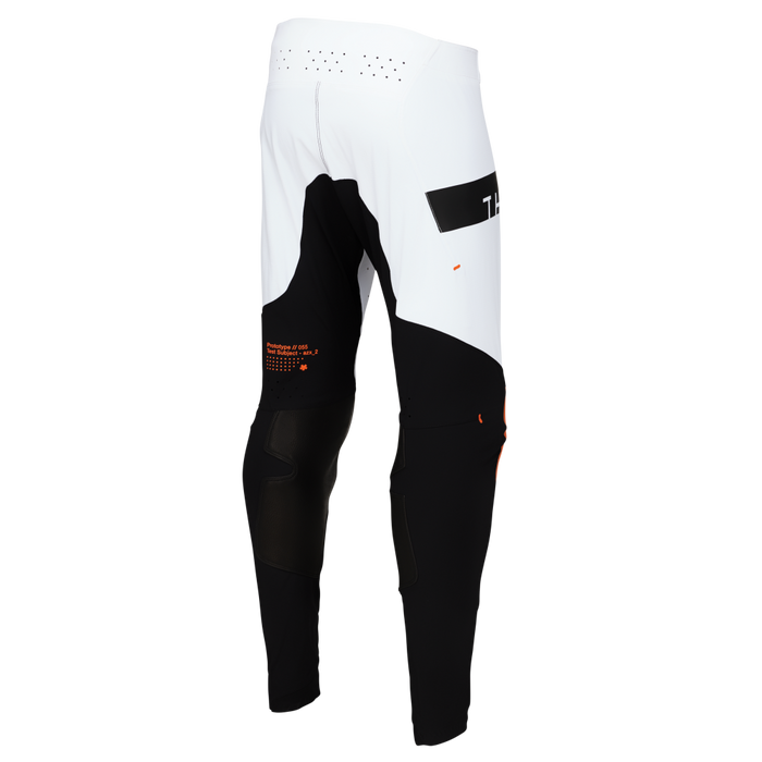 Thor Sportmode Rogue Pants in White/Orange