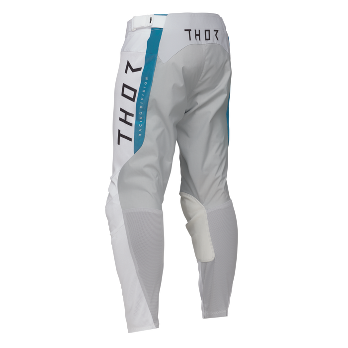 Thor Launchmode Vented Raid Pants in White/Grey