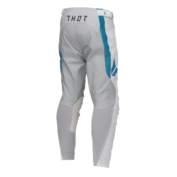 Thor Launchmode Vented Raid Pants in White/Grey