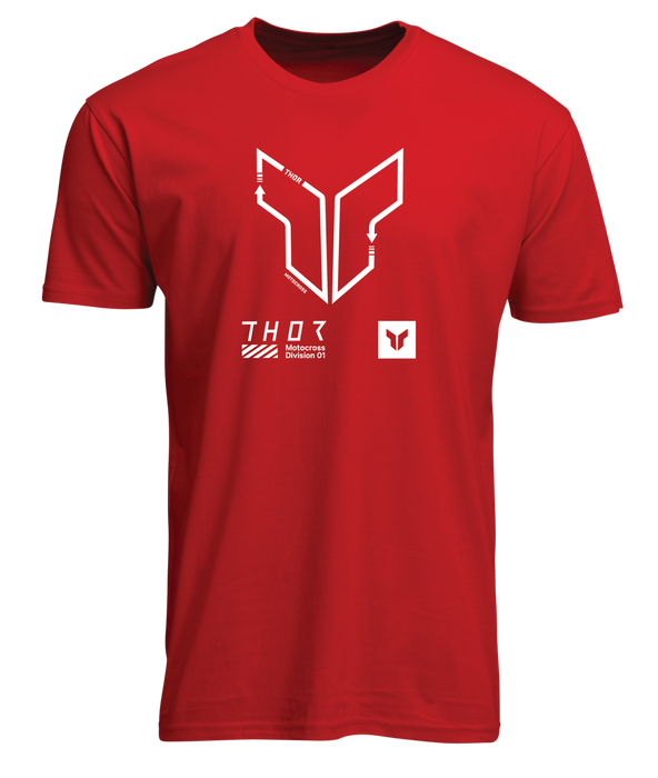 THOR TRAX T-SHIRT 2025 in Red
