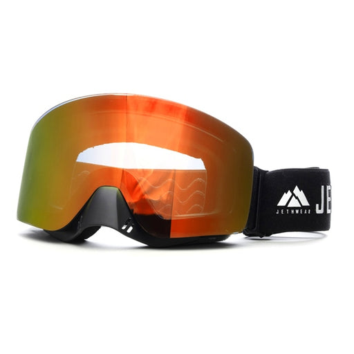 JETHWEAR MILE SNOWMOBILE GOGGLES 2025 - Mountain - Red