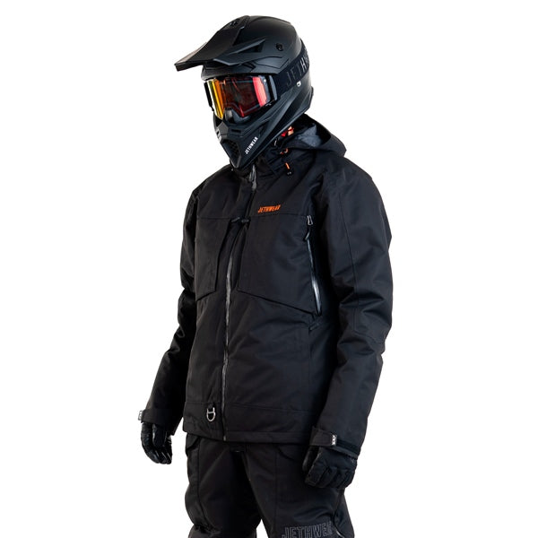 JETHWEAR VENTURE S.A.F.E. UNISEX JACKETS 2025 - Black/Orange