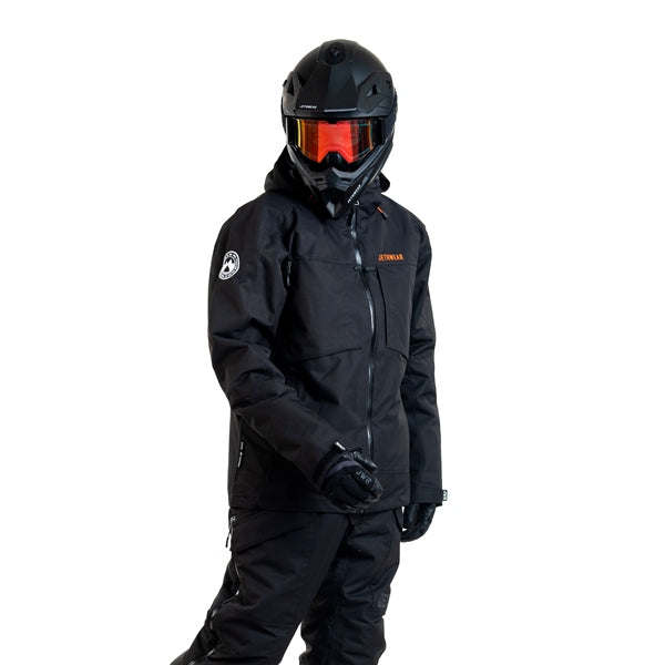 JETHWEAR VENTURE S.A.F.E. UNISEX JACKETS 2025 - Black/Orange