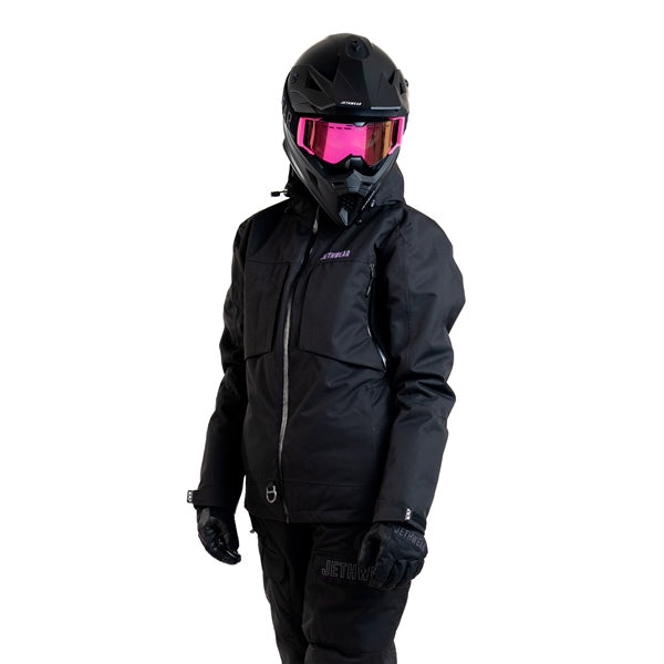 JETHWEAR VENTURE S.A.F.E. UNISEX JACKETS 2025 - Black/Purple