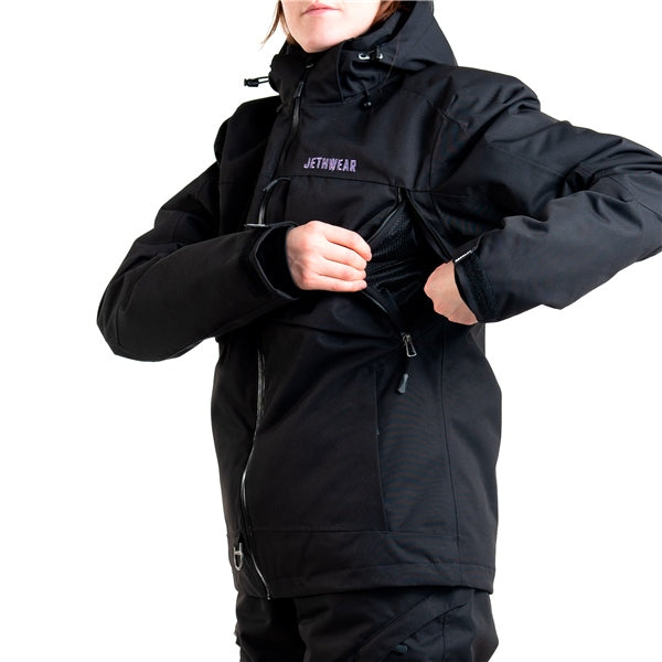 JETHWEAR VENTURE S.A.F.E. UNISEX JACKETS 2025 - Black/Purple