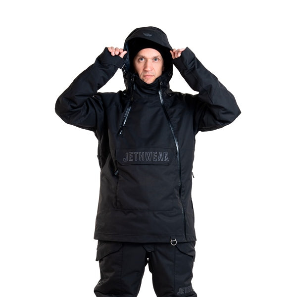 JETHWEAR FLIGHT ANORAK UNISEX JACKETS 2025 - Black