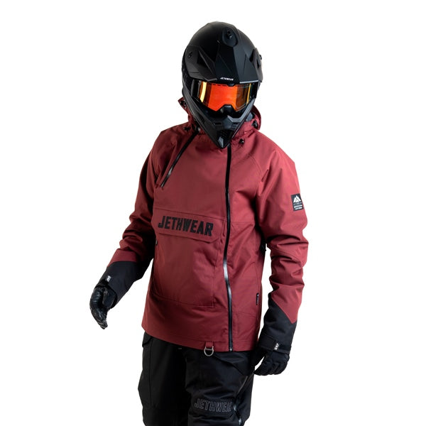 JETHWEAR FLIGHT ANORAK UNISEX JACKETS 2025 - Burgundy