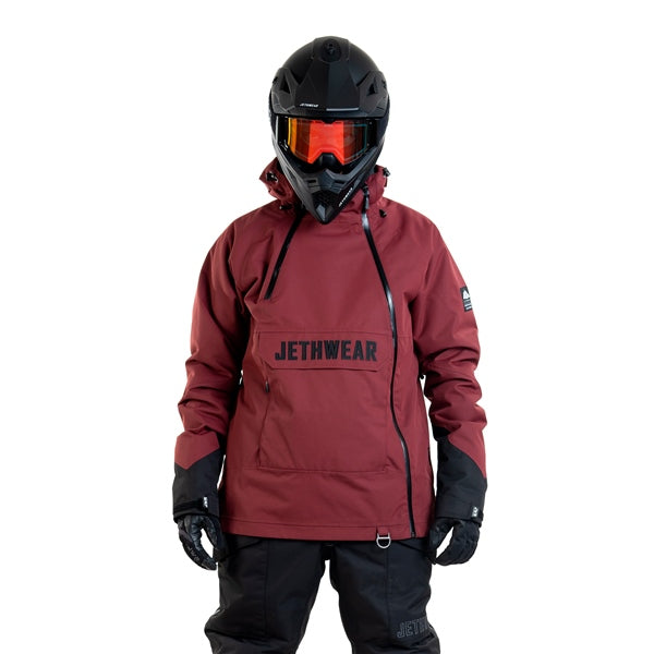 JETHWEAR FLIGHT ANORAK UNISEX JACKETS 2025 - Burgundy