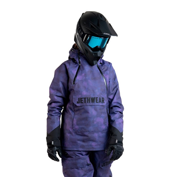 JETHWEAR FLIGHT ANORAK UNISEX JACKETS 2025 - Purple Tie Dye