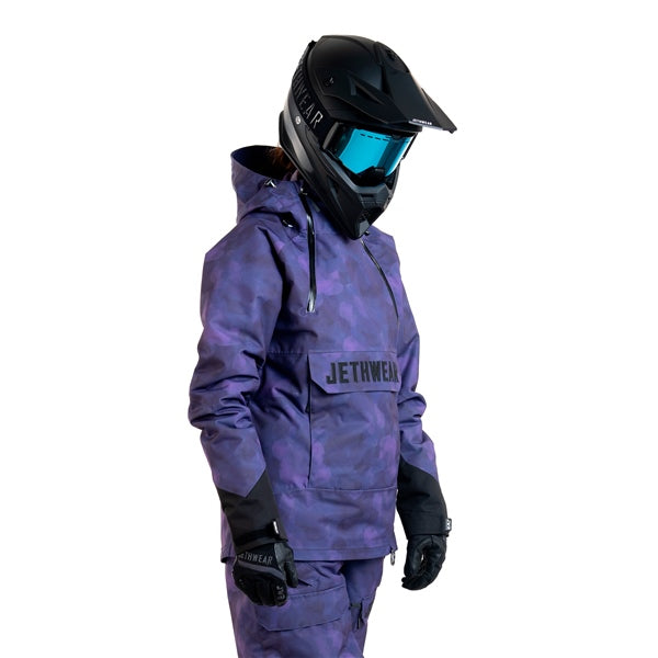 JETHWEAR FLIGHT ANORAK UNISEX JACKETS 2025 - Purple Tie Dye