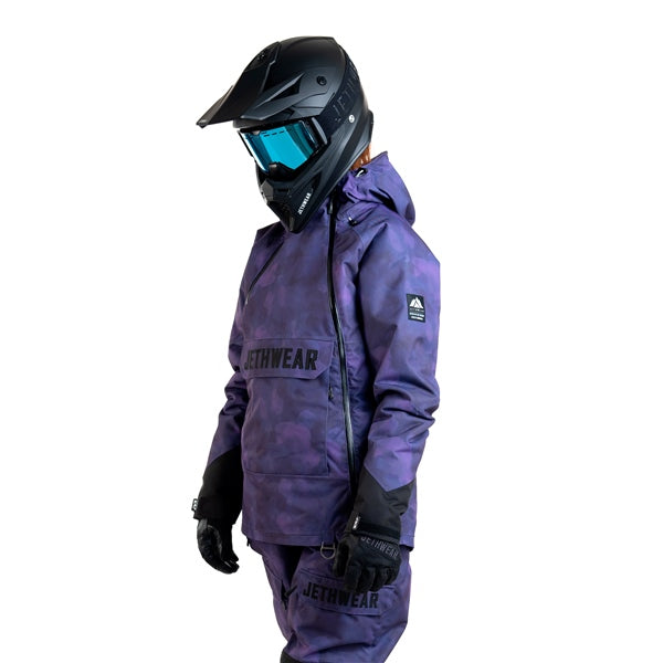 JETHWEAR FLIGHT ANORAK UNISEX JACKETS 2025 - Purple Tie Dye