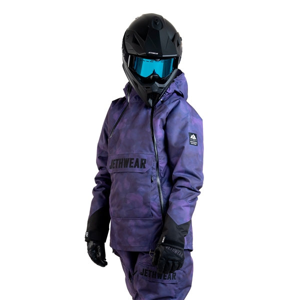 JETHWEAR FLIGHT ANORAK UNISEX JACKETS 2025 - Purple Tie Dye