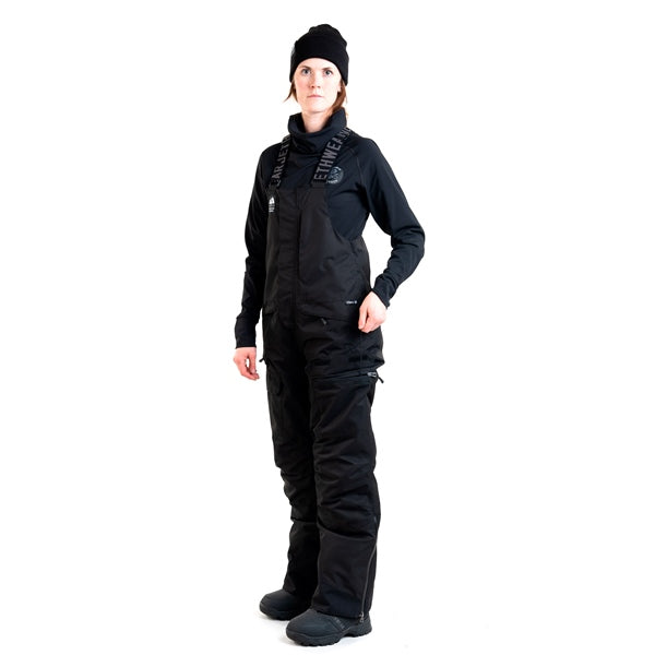 JETHWEAR TREELINE BIB WOMEN'S INSULATED PANTS 2025 - Black