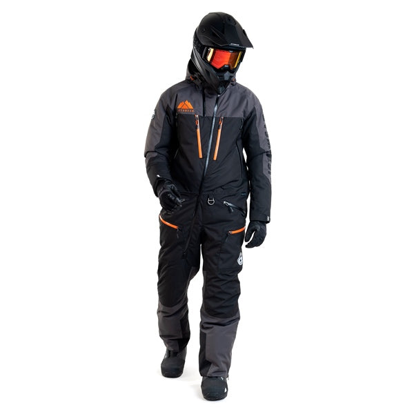 JETHWEAR THE ONE V2 MEN'S INSULATED SUITS 2025 - Black/Iron/Orange