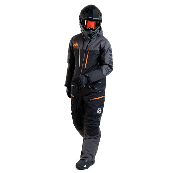 JETHWEAR THE ONE V2 MEN'S INSULATED SUITS 2025 - Black/Iron/Orange