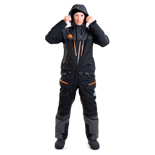 JETHWEAR THE ONE V2 MEN'S INSULATED SUITS 2025 - Black/Iron/Orange