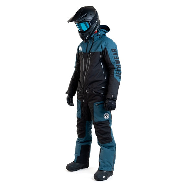 JETHWEAR THE ONE V2 MEN'S INSULATED SUITS 2025 - Black/Deep Sea/White