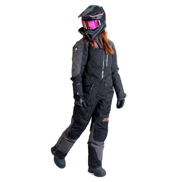 JETHWEAR THE ONE V2 WOMEN'S INSULATED SUITS 2025 - Black/Iron/Pink
