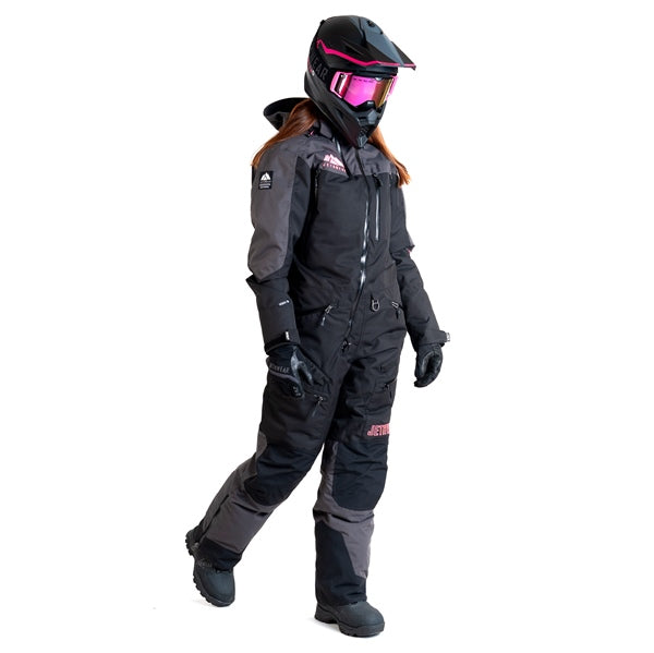 JETHWEAR THE ONE V2 WOMEN'S INSULATED SUITS 2025 - Black/Iron/Pink