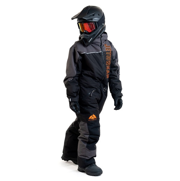 JETHWEAR ODIN & OLIVIA CHILD'S S.A.F.E. SUITS 2025 - Black/Iron/Orange