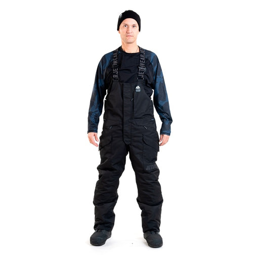 JETHWEAR TREELINE BIB MEN'S SHELL PANTS 2025 - Black