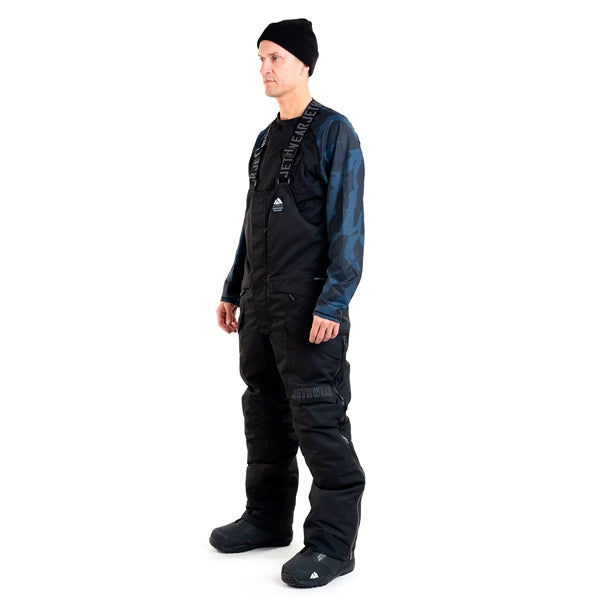 JETHWEAR TREELINE BIB MEN'S SHELL PANTS 2025 - Black