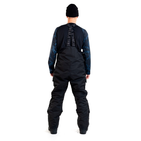 JETHWEAR TREELINE BIB MEN'S SHELL PANTS 2025 - Black