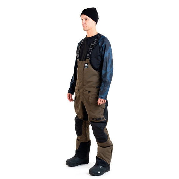 JETHWEAR TREELINE BIB MEN'S SHELL PANTS 2025 - Olive