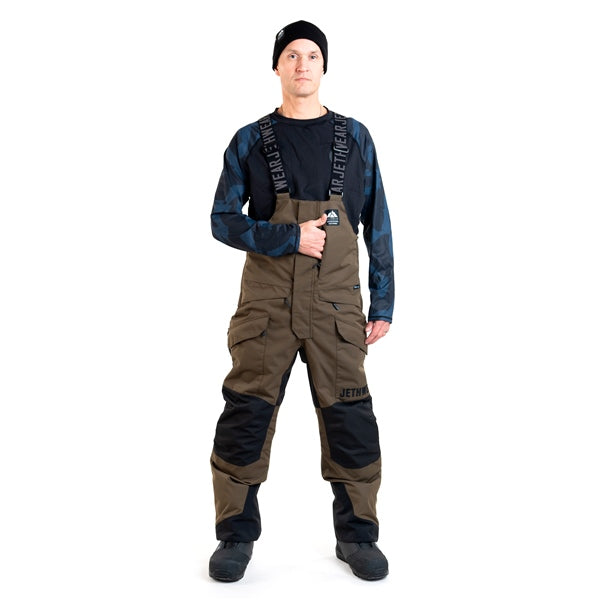 JETHWEAR TREELINE BIB MEN'S SHELL PANTS 2025 - Olive